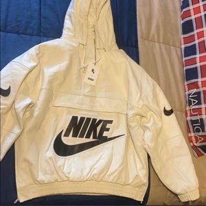 Supreme x Nike Leather Anorak